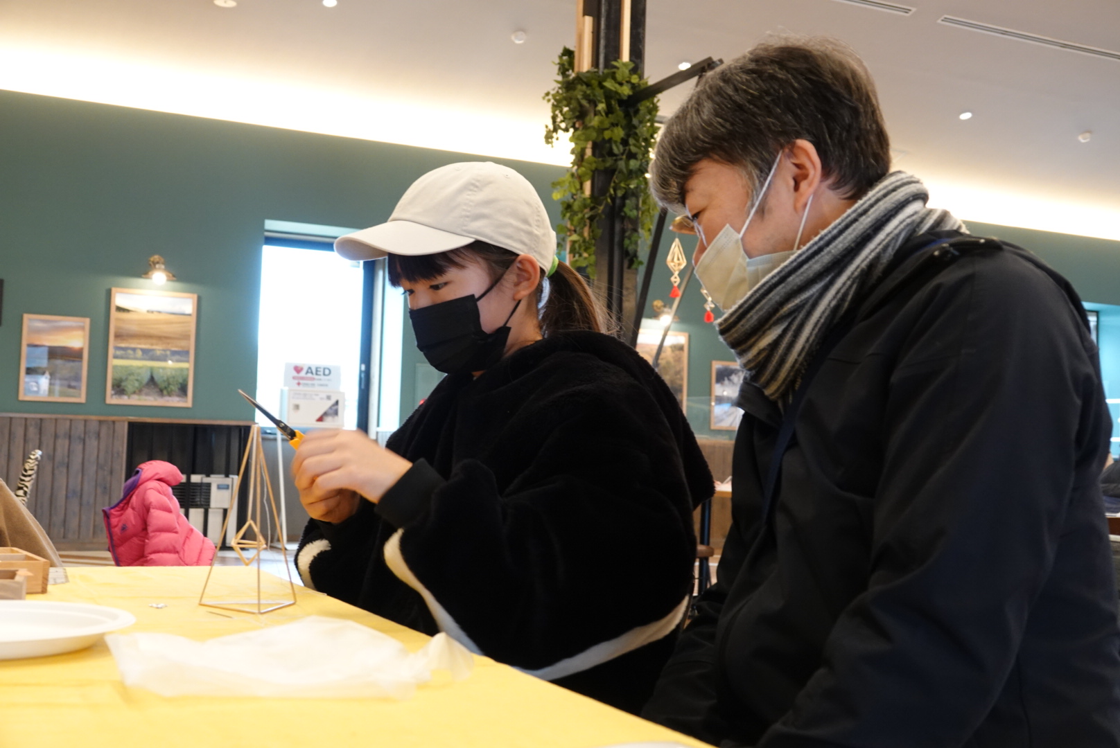 【終了しました】幸せのお守り　北欧の伝統装飾「ヒンメリ」づくり