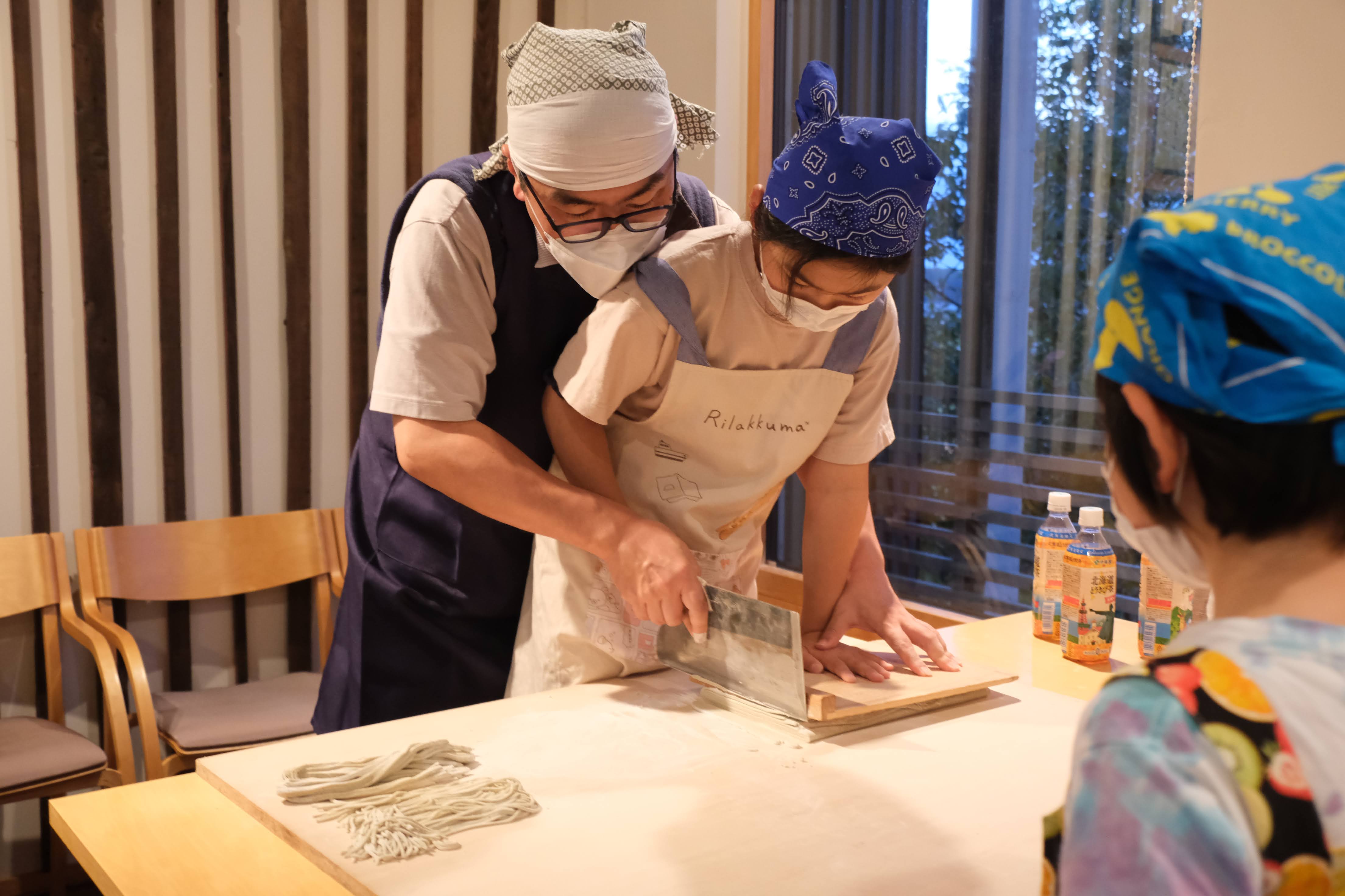 あびらベジナビ「そば打ち体験」