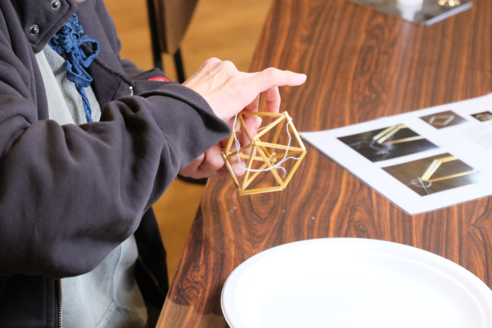 幸せのお守り　北欧の伝統装飾「ヒンメリ」作り体験