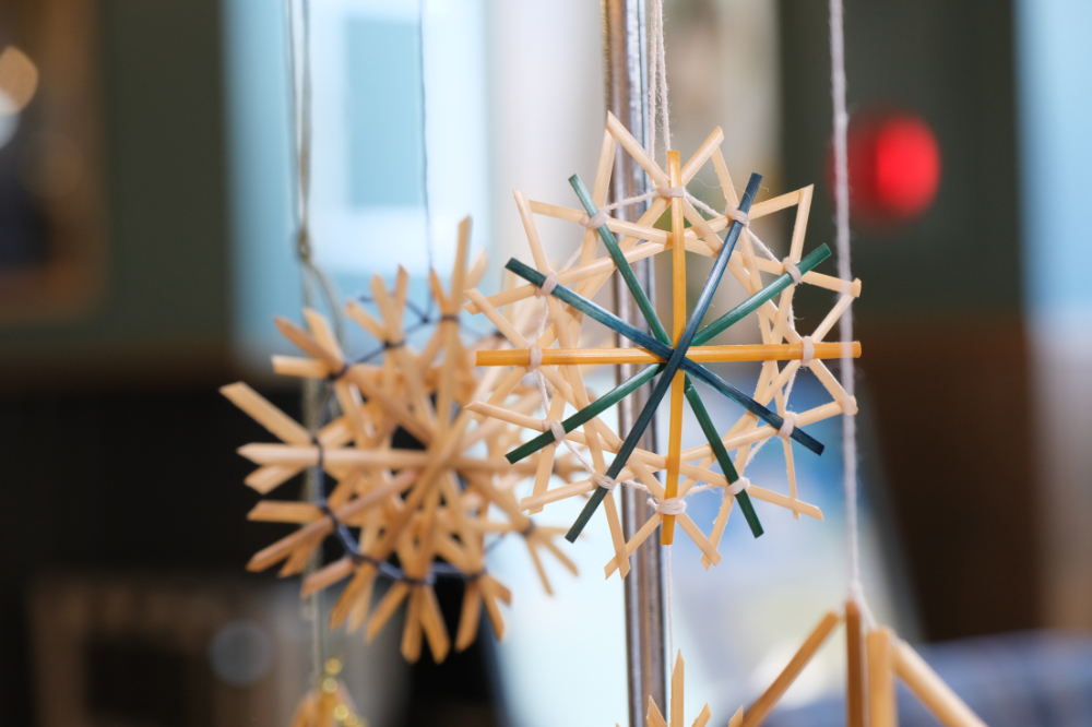 幸せのお守り 北欧の伝統装飾「ヒンメリ」作り体験