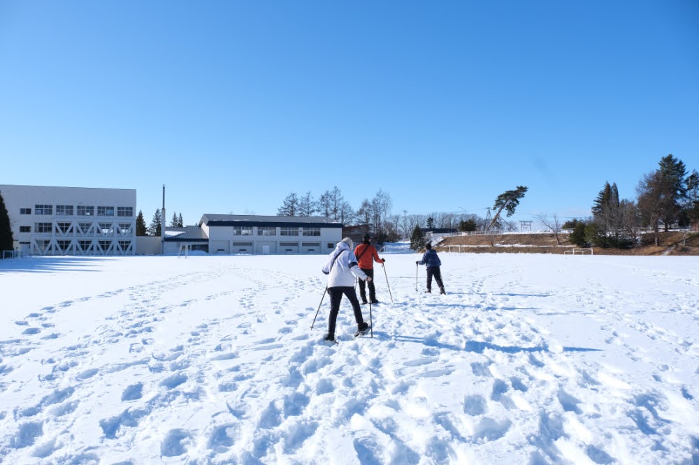 スノーシューを体験しよう！