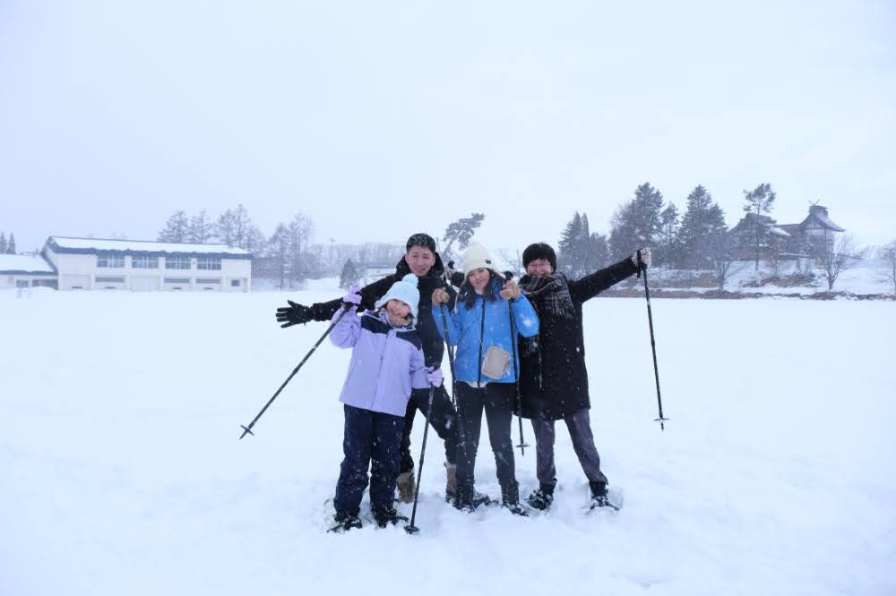 スノーシューを体験しよう！